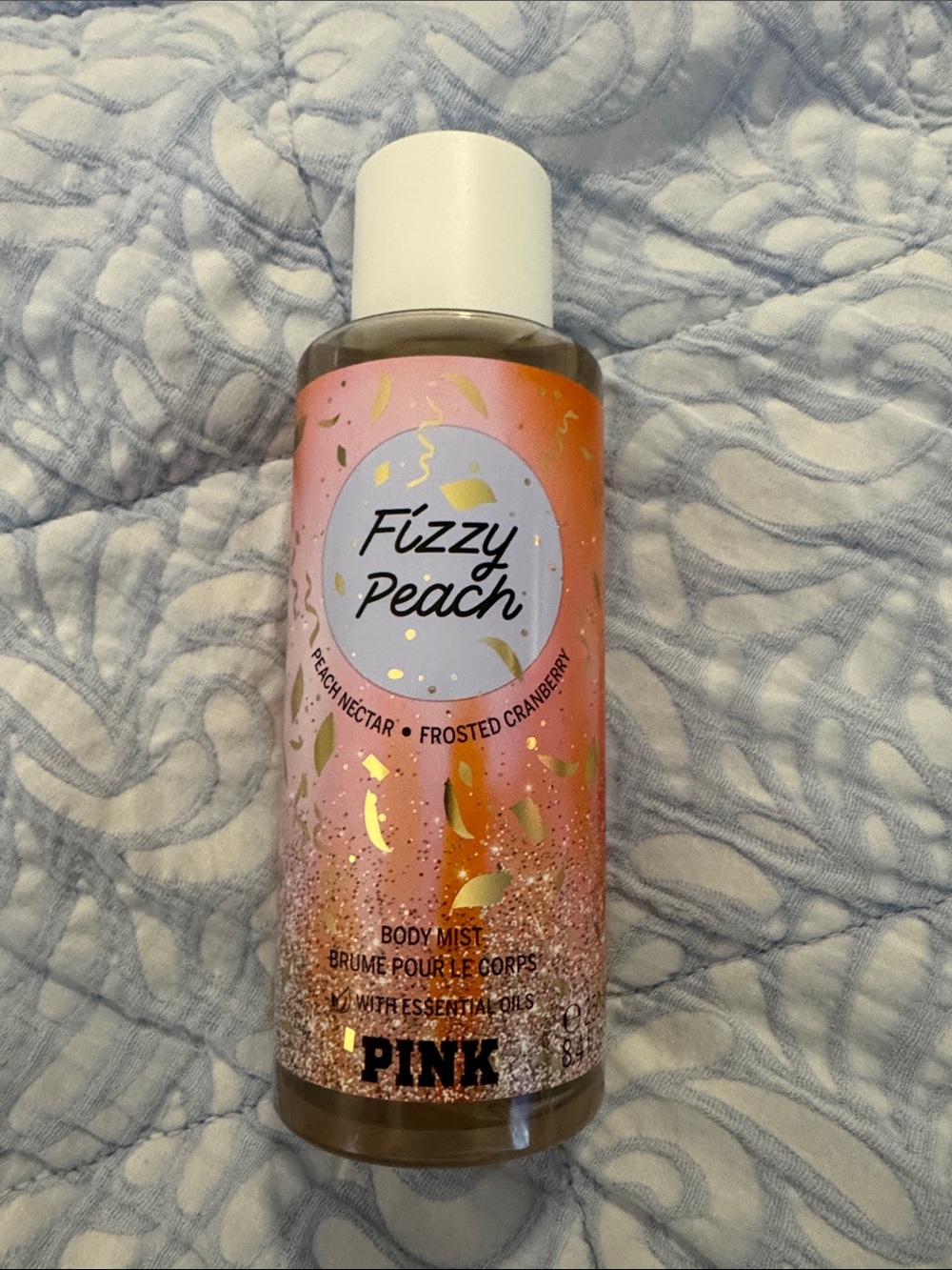 Fizzy Peach Body Mist by PINK - Peach Nectar & Cranberry